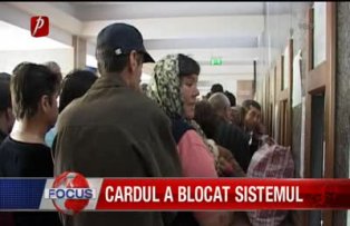 Cardul a blocat sistemul