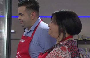 VIDEO / Situatie fara precedent la "Mama mea gateste mai bine". S-a indragostit de adversara lui? "Am emotii pentru ea, e superba. Imi vine sa o las sa castige"