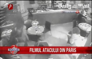 Filmul atacului din Paris