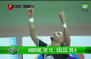 Andone, de 10... Gâlcă, de 4
