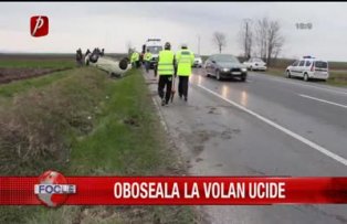 Oboseala la volan ucide