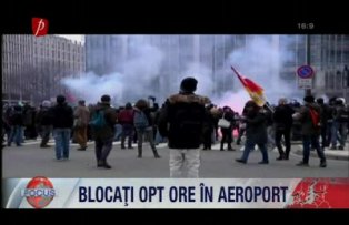 Italia: blocaţi 8 ore în aeroport