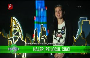 Halep, pe locul cinci