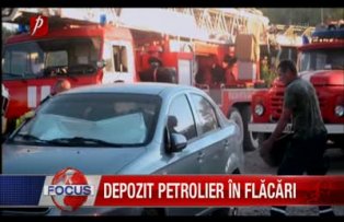 Depozit petrolier in flacari