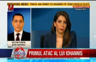 Primul atac al lui Iohannis