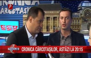 Cronica Cârcotaşilor astazi la 20.15