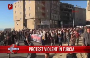 Protest violent in Turcia