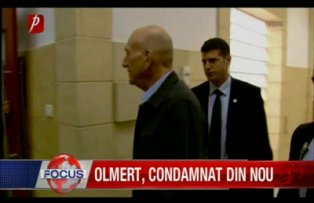Olmert, condamnat din nou