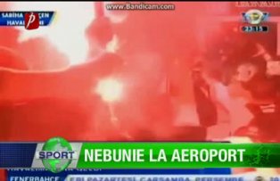 Nebunie la aeroport