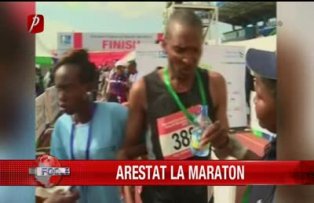 Arestat la maraton