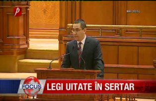 Legi uitate in sertar