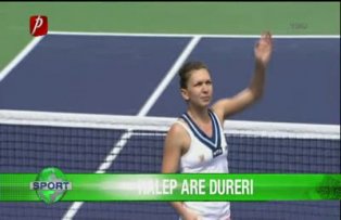 Halep are dureri