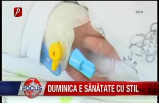 Duminica e sanatate cu stil