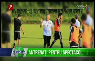 Antrenaţi pentru spectacol