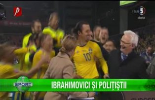 Ibrahimovici şi poliţiştii