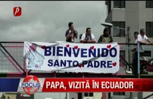 Papa vizita in Ecuador