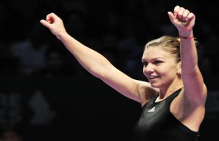 Simona Halep a invins-o pe Garbine Muguruza si s-a calificat in sferturile de finala ale turneului de la Stuttgart