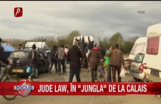 Jude Law in jungla de la Calais