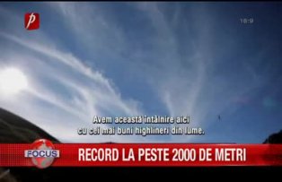 Record la peste 2000 de metri