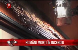Romani morti in incendiu