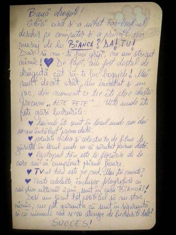 A aflat ca iubitul o insala si ce a urmat parte un scenariu de film! Ce i-a facut o romanca partenerului infidel