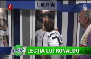 Lecţia lui Ronaldo