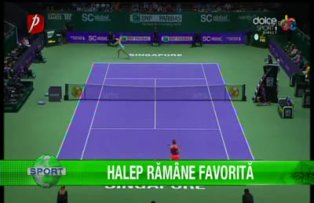 Halep rămâne favorită