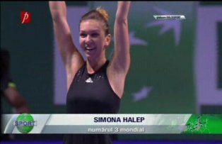 Halep i-a cucerit pe fani