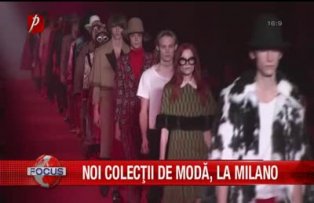 Noi colectii de moda la Milano