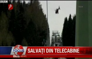 Salvati din telecabine