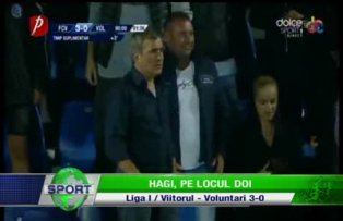 Hagi, pe locul doi