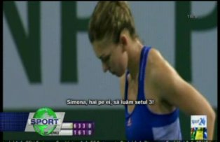 Halep merge mai departe