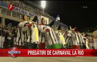 Pregatiri de carnaval la Rio