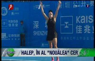 Halep, în al "nouălea" cer