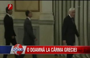 O doamnă la cârma Greciei