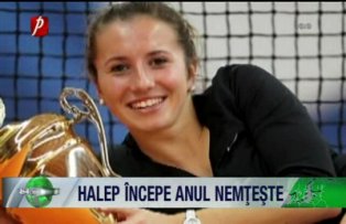 Halep începe anul nemţeşte