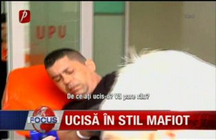 Ucisa in stil mafiot.