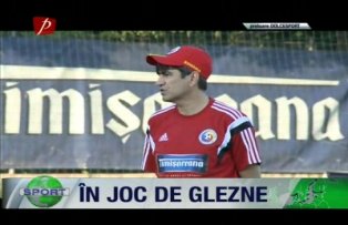 În joc de glezne