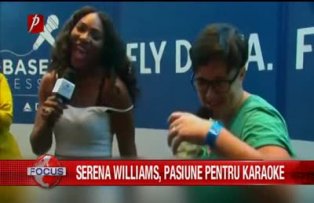 Serena Williams, pasiune pentru karaoke