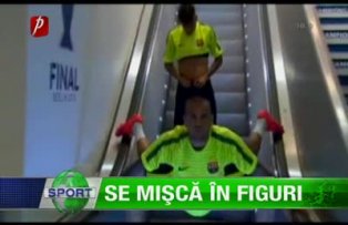 Se mişcă în figuri