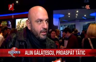 Alin Galatescu proaspat tatic