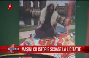 Masini cu istorie scoase la licitatie