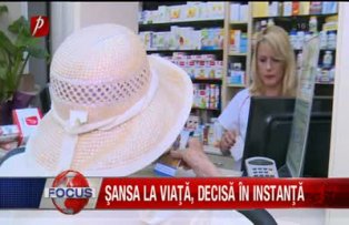 Sansa la viata decisa in instanta
