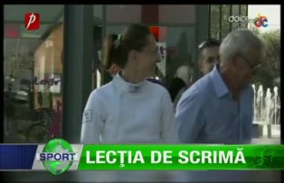 Lecţia de scrimă