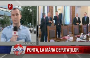 Ponta la mana deputatilor