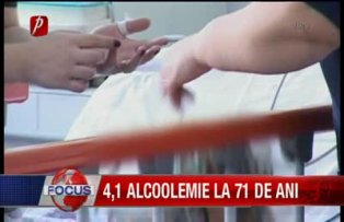 Alcoolemie record la 71 de ani