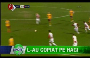 L-au copiat pe Hagi