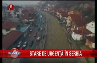 Stare de urgenţă în Serbia