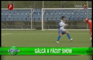 Gâlcă a făcut show