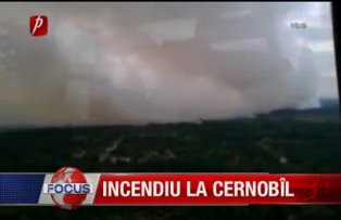 Incendiu la Cernobîl